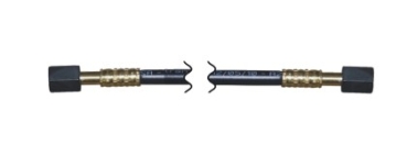 Gomax flex.Kältemittelleitung 4mm 2000mmlg.7/16" UNF gerade o.Öffner